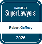 Rated By Super Lawyers Robert Gaffney 2026